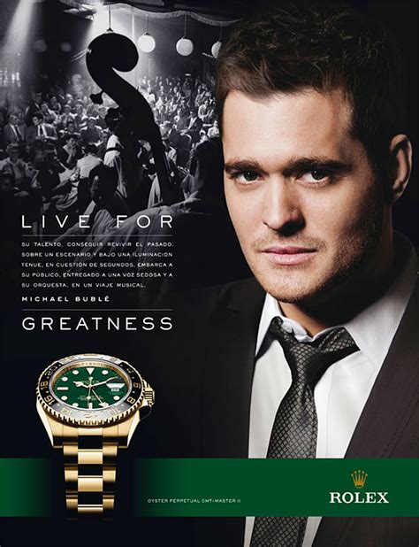 rolex advertising campaign.